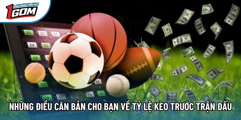 Những điều căn bản cho bạn về tỷ lệ kèo trước trận đấu